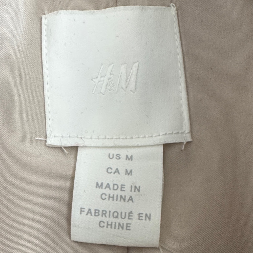 H&M Cream Wool Coat - Picture 3 of 12